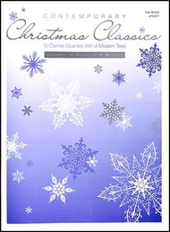 Contemporary Christmas Classics Clarinet Quartet - Score cover Thumbnail